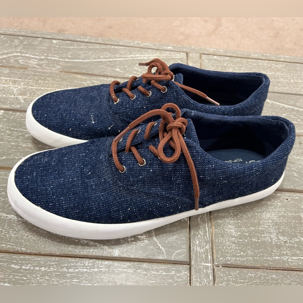 Men’s Sperry Striper II Baja CVO Boat Shoes Sneaker Size 10 M - Navy Blue